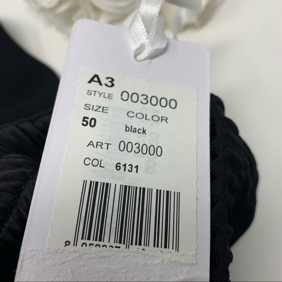 NEW LES COPAINS Virgin Wool Tuxedo Joggers in Black - Picture 10 of 13